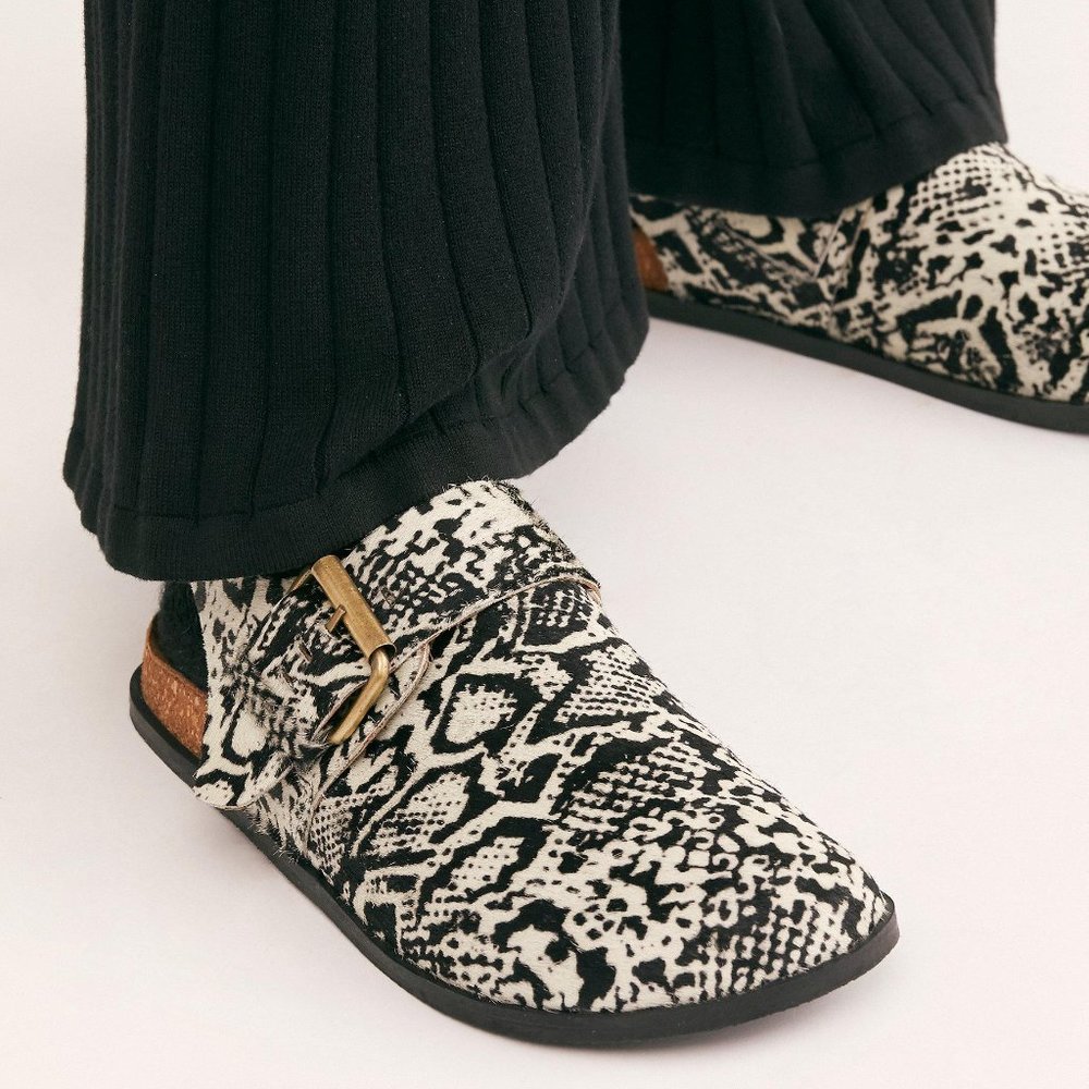 Free People Seattle Leather Sling Back Shoe